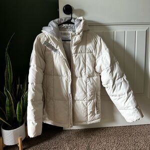 Men’s Goodfellow White Puffer Coat